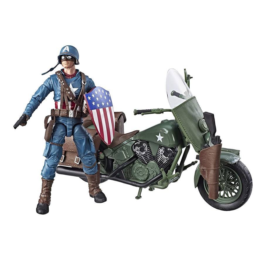 マーベルレジェンド80周年 キャプテン・アメリカ・ウィズ・モーターサイクル マーベルレジェンド80周年 キャプテン・アメリカ・ウィズ